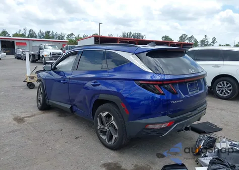 2022 Hyundai Tucson Limited z USA, uszkodzony, nr VIN 5NMJE3AE1NH133973